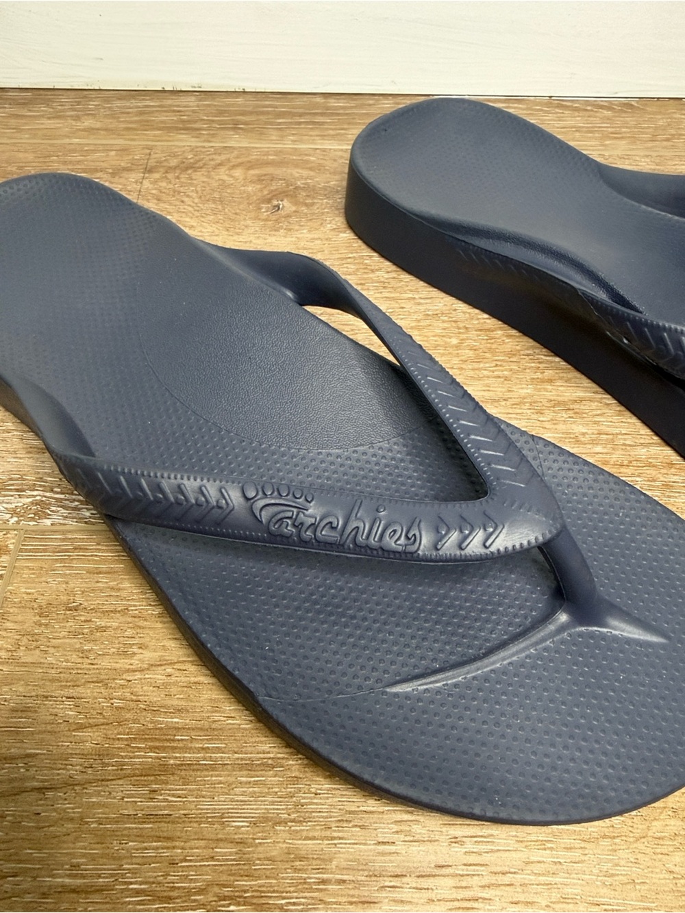 Archie’s Navy Blue Flip flops - Picture 4 of 7
